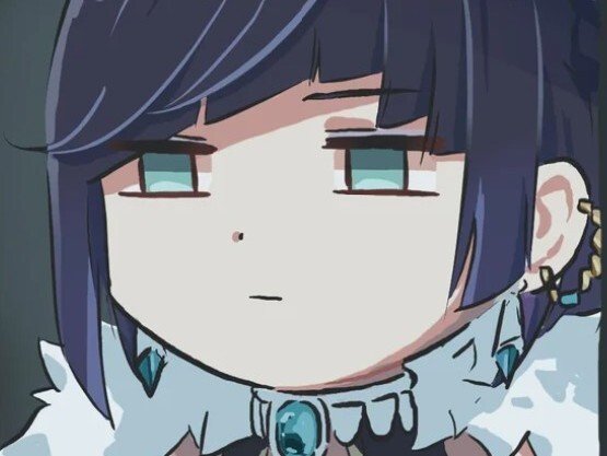 genshin impact yelan hydro chibi mmm sus