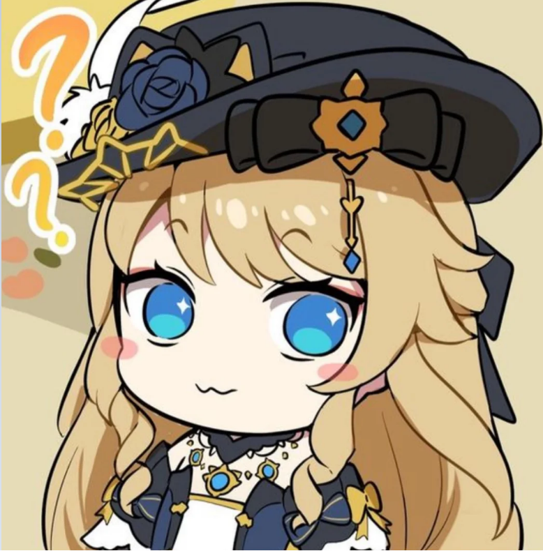genshin impact navia fontaine geo chibi