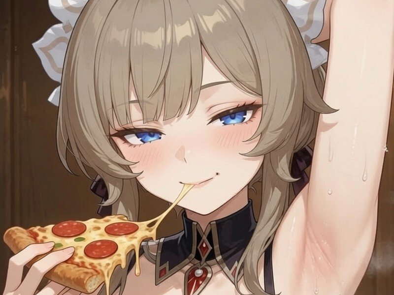 genshin impact sandrone pizza fatui aisselle