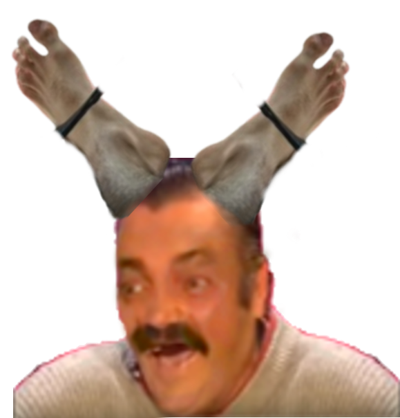 risitas el jesus quintero pieds coiffure coupe pied cheveux rire rigole debile 00000