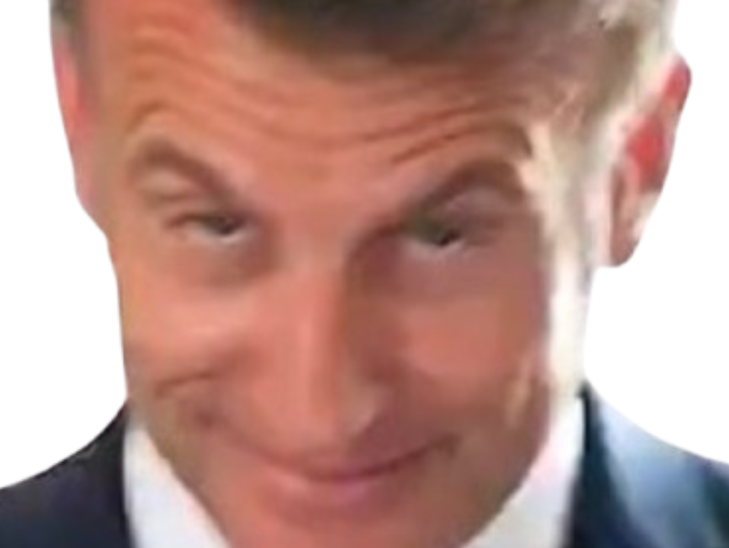 emmanuel macron regards sournois ent bourre