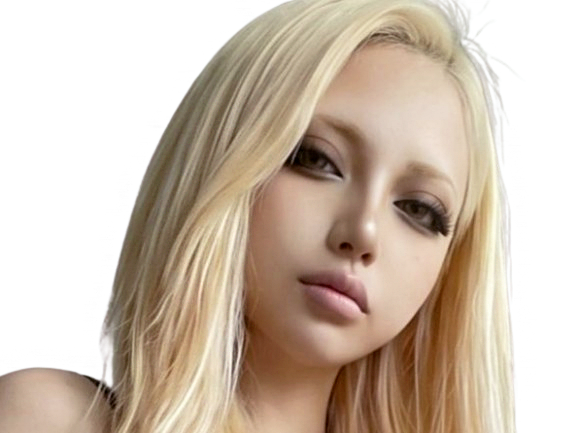 asiatique asian badass style blonde rinka mazogari regard hautaine domina