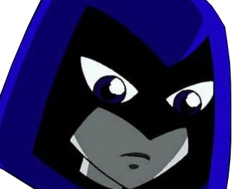 raven teen titans violet pourpre dc comics demi demone trichoporphyree indigo capuche