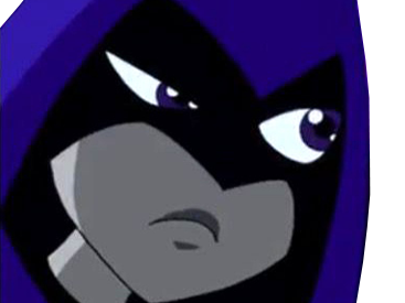 raven teen titans violet pourpre dc comics demi demone trichoporphyree indigo capuche