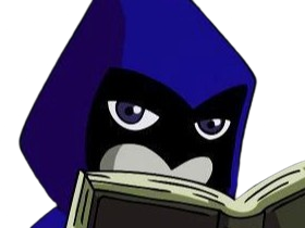 raven teen titans violet pourpre dc comics demi demone trichoporphyree indigo capuche livre