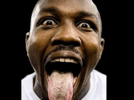 thuram football france marcus edf langue moquer goat lecher troll