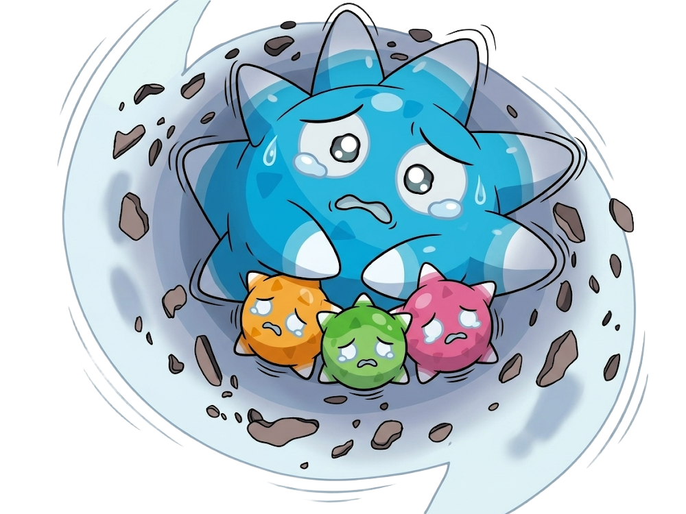mega mega-meteno meteno minior pokemon pkm jeu anime type roche vol 7g alola meteore fakemon