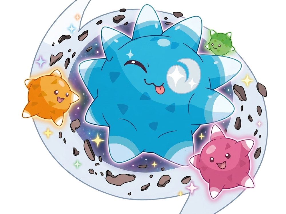 mega mega-meteno meteno minior pokemon pkm jeu anime type roche vol 7g alola meteore fakemon