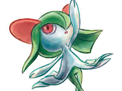 kirlia pokemon pkm jeu anime type psy fee 3g hoenn emotion