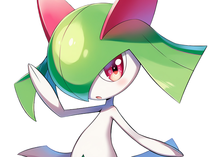 kirlia pokemon pkm jeu anime type psy fee 3g hoenn emotion