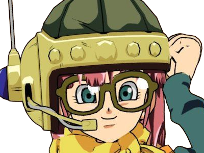 lucca rukka ashtear chrono trigger femme jeu lunettes cheveux-violets yeux-bleus