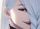 mei-mei-mei-jujutsu-kaisen-jjk-cheveux-blanc-yeux-violet-tresse-ade-adelaide-vizard-fic-bloop