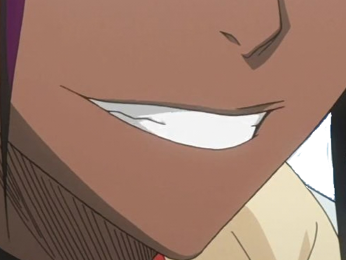 yoruichi shihouin bleach cheveux pourpre yeux jaune or desdemone dess fic bloop
