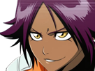 yoruichi-shihouin-bleach-cheveux-pourpre-yeux-jaune-or-desdemone-dess-fic-bloop