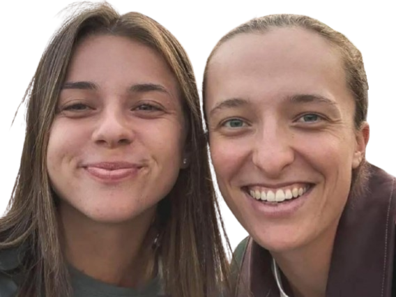 swiatek chwalinska joueuse tennise sourire