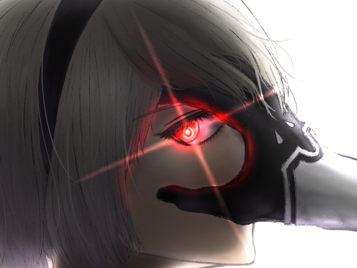 Sticker nier automata 2b par Hapi_meal