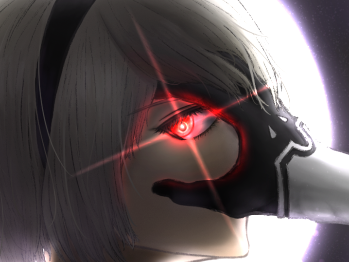 Sticker nier automata 2b par Hapi_meal