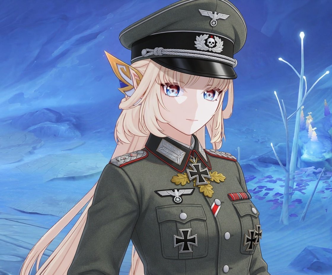 genshin impact nicole aryenne ss ww2 reich hexenzirkel ange