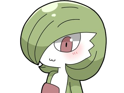 Sticker gardevoir sirnight pokemon pkm jeu anime type psy fee 3g hoenn etreinte par Dark-63