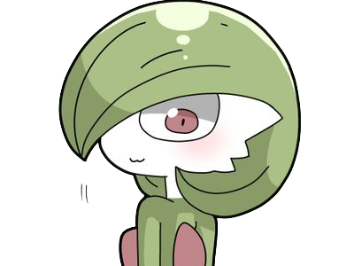 Sticker gardevoir sirnight pokemon pkm jeu anime type psy fee 3g hoenn etreinte par Dark-63