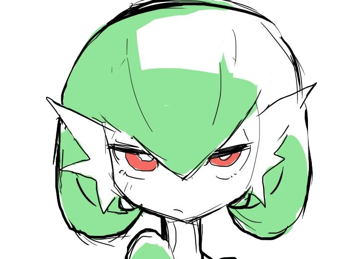 Sticker gardevoir sirnight pokemon pkm jeu anime type psy fee 3g hoenn etreinte par Dark-63
