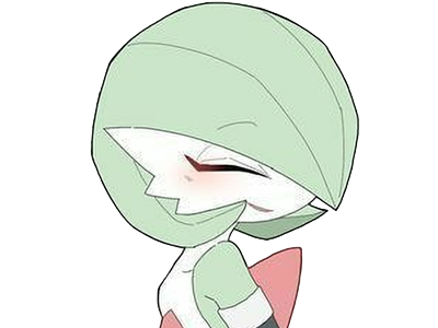 Sticker gardevoir sirnight pokemon pkm jeu anime type psy fee 3g hoenn etreinte par Dark-63