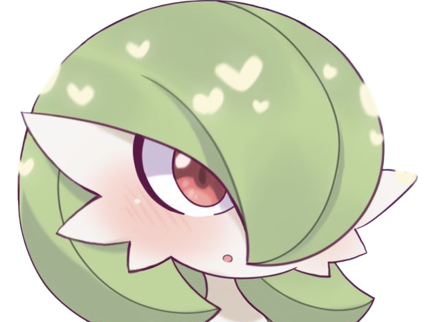 Sticker gardevoir sirnight pokemon pkm jeu anime type psy fee 3g hoenn etreinte par Dark-63