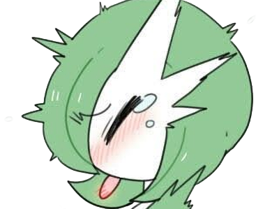 Sticker gardevoir sirnight pokemon pkm jeu anime type psy fee 3g hoenn etreinte par Dark-63