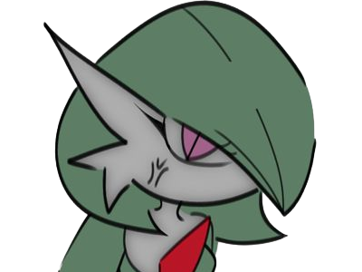 Sticker gardevoir sirnight pokemon pkm jeu anime type psy fee 3g hoenn etreinte par Dark-63