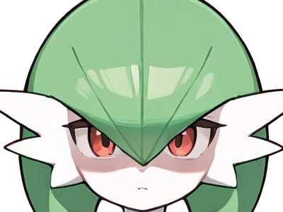 Sticker gardevoir sirnight pokemon pkm jeu anime type psy fee 3g hoenn etreinte par Dark-63
