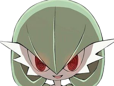 Sticker gardevoir sirnight pokemon pkm jeu anime type psy fee 3g hoenn etreinte par Dark-63