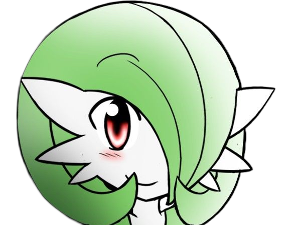Sticker gardevoir sirnight pokemon pkm jeu anime type psy fee 3g hoenn etreinte par Dark-63