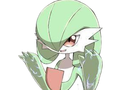 Sticker gardevoir sirnight pokemon pkm jeu anime type psy fee 3g hoenn etreinte par Dark-63