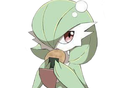 Sticker gardevoir sirnight pokemon pkm jeu anime type psy fee 3g hoenn etreinte par Dark-63