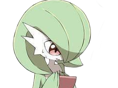 Sticker gardevoir sirnight pokemon pkm jeu anime type psy fee 3g hoenn etreinte par Dark-63