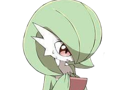 Sticker gardevoir sirnight pokemon pkm jeu anime type psy fee 3g hoenn etreinte par Dark-63