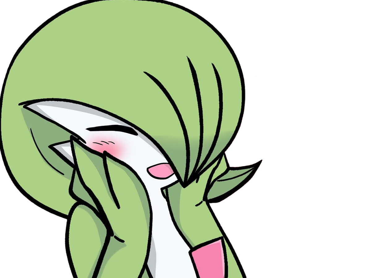 Sticker gardevoir sirnight pokemon pkm jeu anime type psy fee 3g hoenn etreinte par Dark-63
