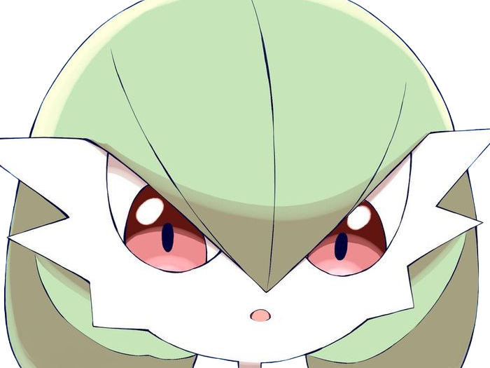 Sticker gardevoir sirnight pokemon pkm jeu anime type psy fee 3g hoenn etreinte par Dark-63