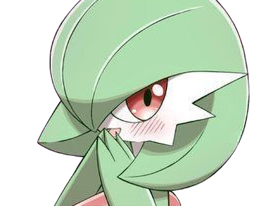Sticker gardevoir sirnight pokemon pkm jeu anime type psy fee 3g hoenn etreinte par Dark-63