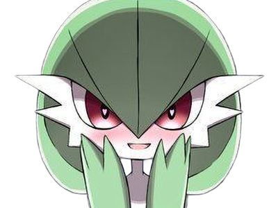 Sticker gardevoir sirnight pokemon pkm jeu anime type psy fee 3g hoenn etreinte par Dark-63