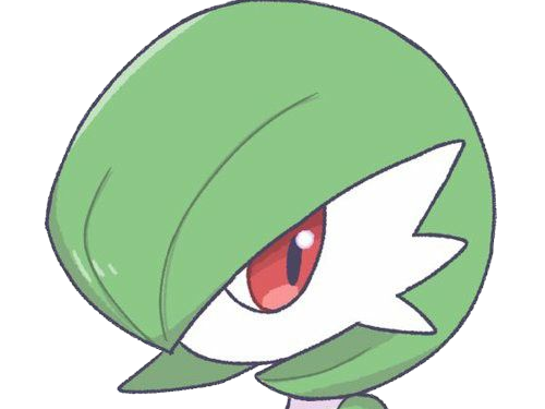 Sticker gardevoir sirnight pokemon pkm jeu anime type psy fee 3g hoenn etreinte par Dark-63
