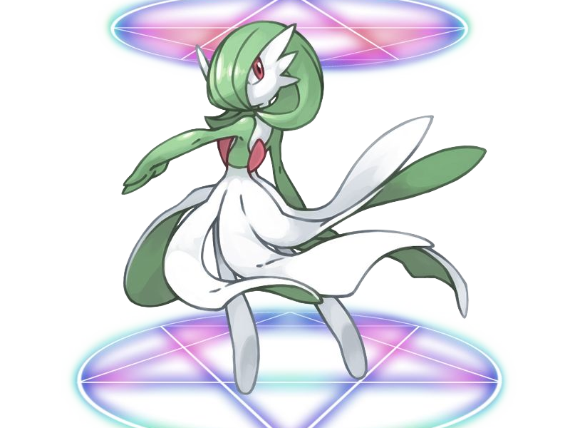 Sticker gardevoir sirnight pokemon pkm jeu anime type psy fee 3g hoenn etreinte par Dark-63