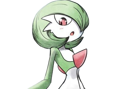 Sticker gardevoir sirnight pokemon pkm jeu anime type psy fee 3g hoenn etreinte par Dark-63