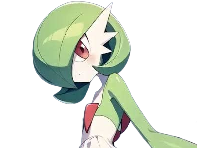 Sticker gardevoir sirnight pokemon pkm jeu anime type psy fee 3g hoenn etreinte par Dark-63