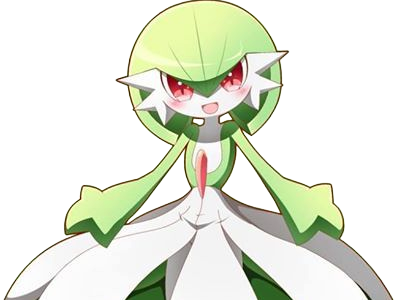 Sticker gardevoir sirnight pokemon pkm jeu anime type psy fee 3g hoenn etreinte par Dark-63