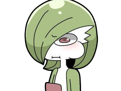 Sticker gardevoir sirnight pokemon pkm jeu anime type psy fee 3g hoenn etreinte par Dark-63