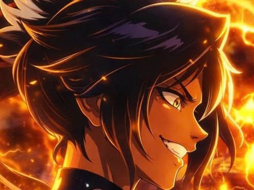 yoruichi shihouin bleach cheveux pourpre yeux jaune ambre or dess desdemone fic bloop