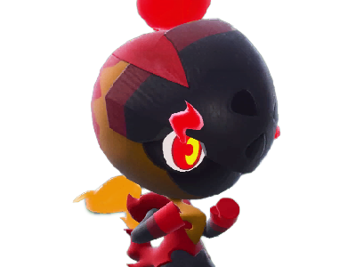 charbambin charcadet carbou pokemon pkm jeu anime type feu 9g paldea enfant