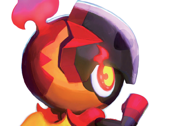 charbambin charcadet carbou pokemon pkm jeu anime type feu 9g paldea enfant