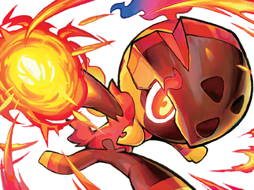 charbambin charcadet carbou pokemon pkm jeu anime type feu 9g paldea enfant